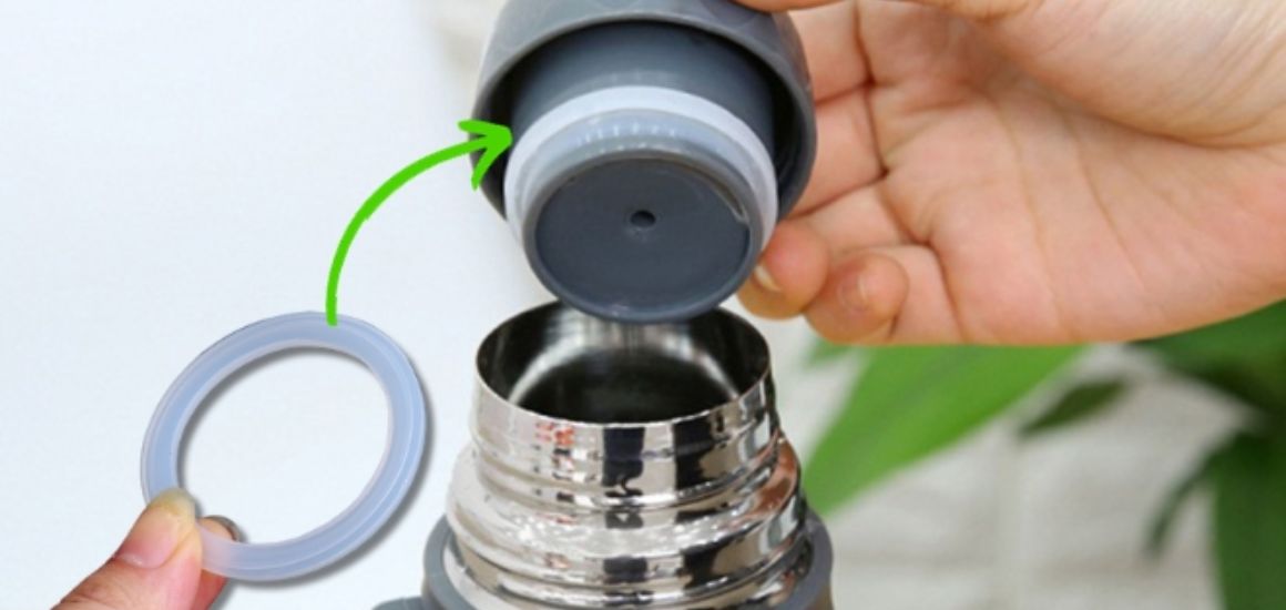 Cách thay gioăng cao su khi bình giữ nhiệt bị rò nước