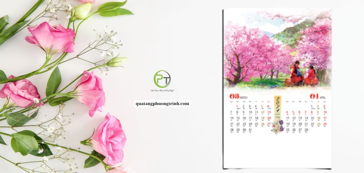 Lịch Tết In Logo Thương Hiệu – Quảng Bá Hiệu Quả