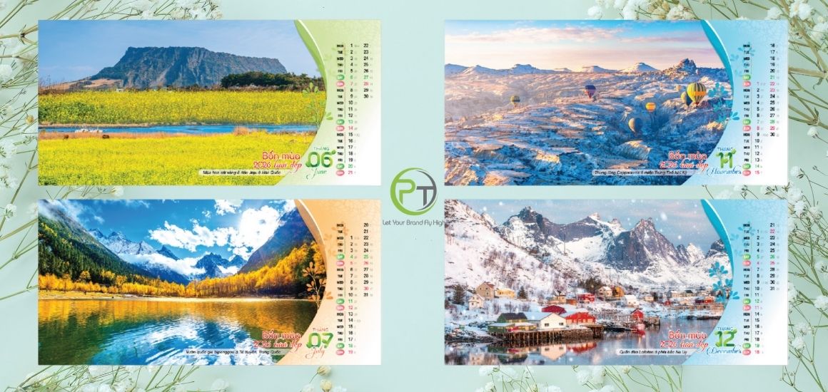 Lịch Tết – Xu Hướng Quà Tặng Được Ưa Chuộng