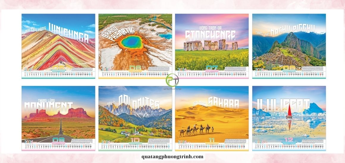 Bộ Lịch Tết An Nhiên – Món Quà Tết Thanh Tao Dành Tặng Người Thân Và Đối Tác