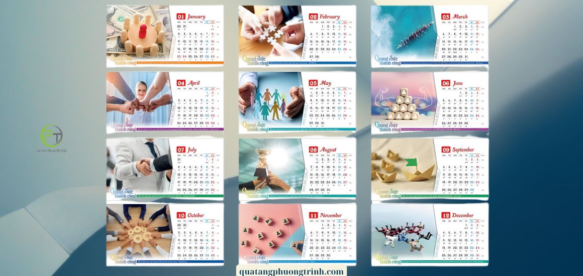 Lịch Tết Chung Sức Thành Công – Biểu Trưng Sức Mạnh Tập Thể Và Thành Tựu Vươn Xa