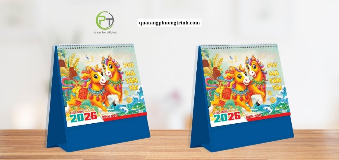 Lịch Tết Phi Mã Tấn Tài – Quà tặng doanh nghiệp đầy tinh tế