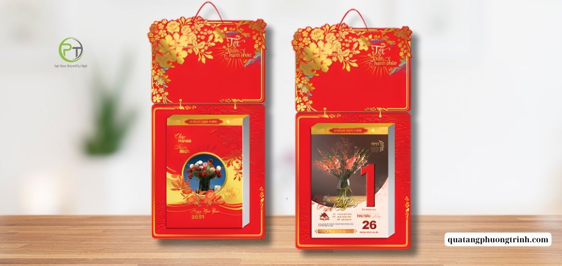 Xuân Vàng Tết Ngọc – Bộ Lịch Tết biểu trưng cho tài lộc và thành công viên mãn