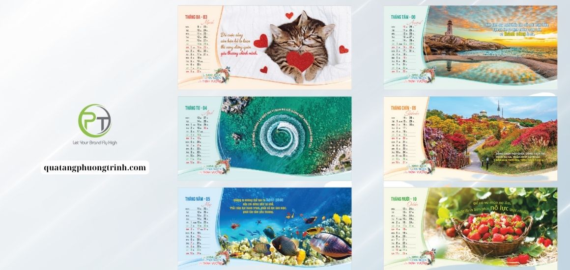 Lịch Tết Gieo Hạnh Phúc – Sống An Nhiên – Đón Thịnh Vượng: Quà Tết Lan Tỏa Niềm Vui và May Mắn