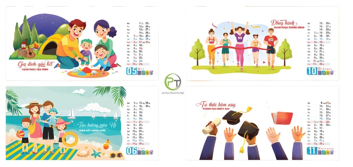 Lịch Tết Hạt Giống Cho Tâm Hồn – Quà tặng doanh nghiệp sang trọng và nhân văn