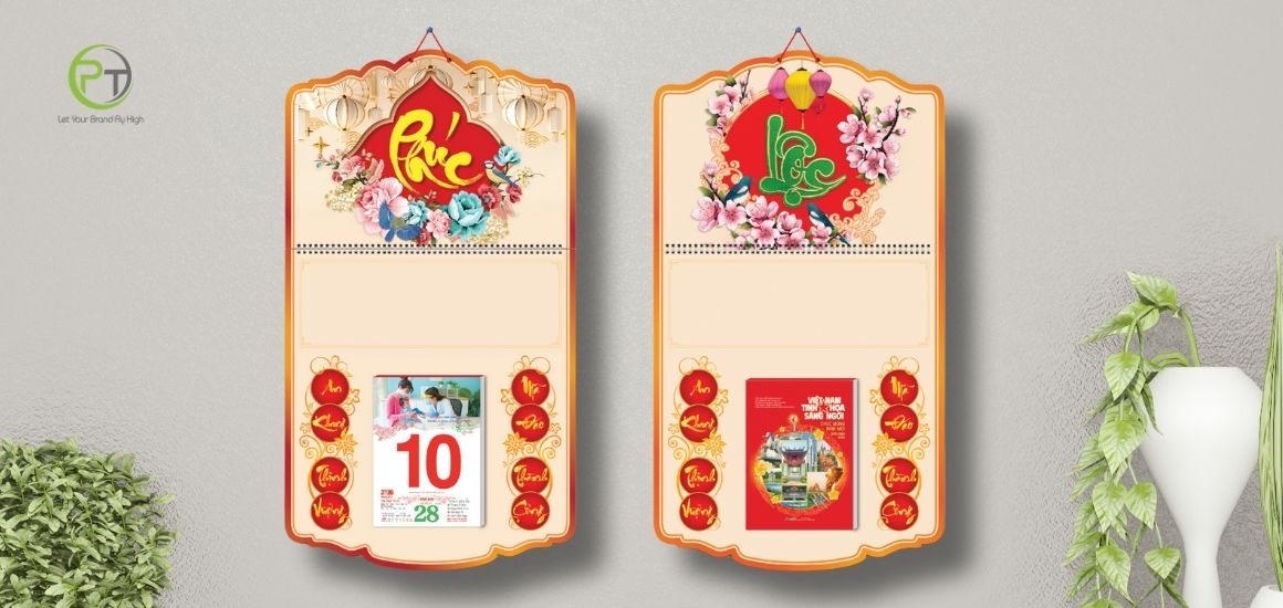 Lịch Tết vàng đồng dành cho các doanh nghiệp