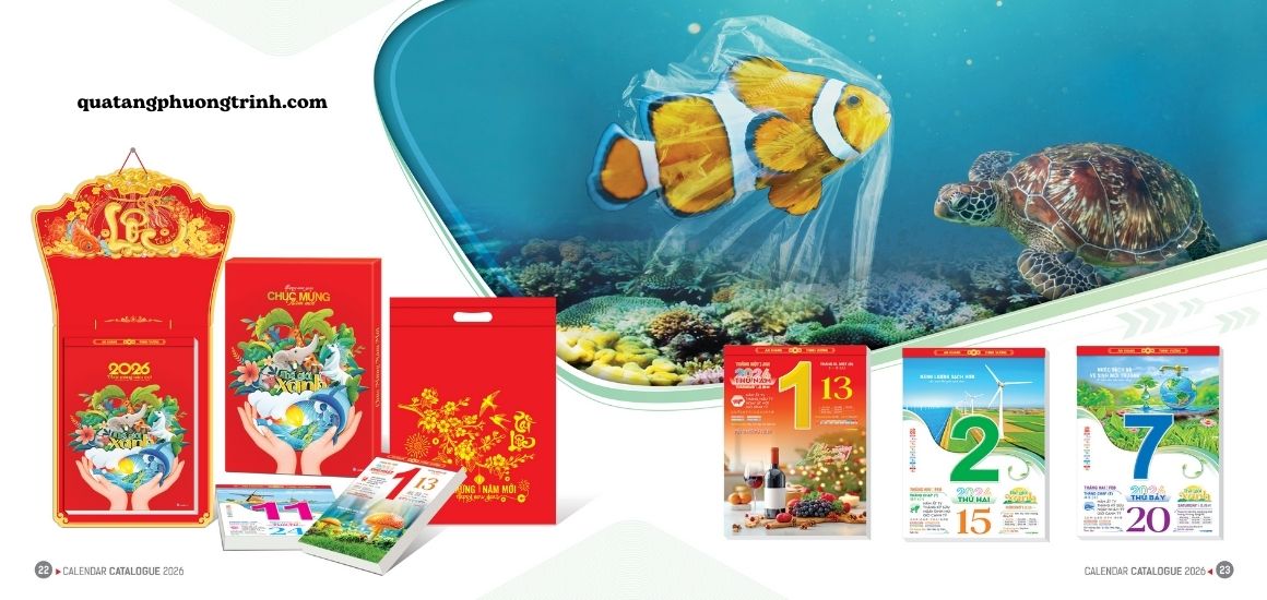 Một số mẫu lịch mini nổi bật