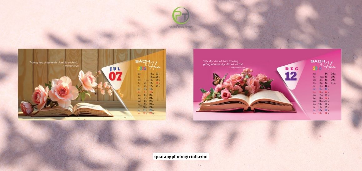 Gợi Ý Chọn Lịch Tết Sách Và Hoa Phù Hợp Cho Từng Đối Tượng