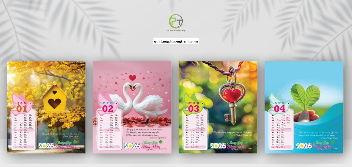 Gửi Trao May Mắn – Gắn Kết Tình Thân Qua Từng Trang Lịch Tết