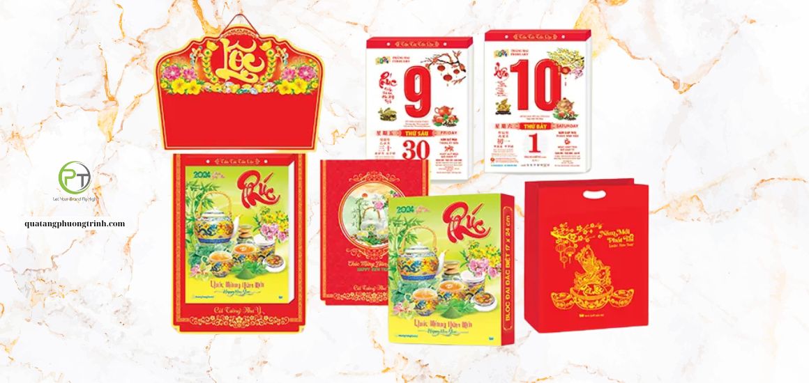 Lịch Tết May Mắn – Thiết Kế Sang Trọng, Ý Nghĩa