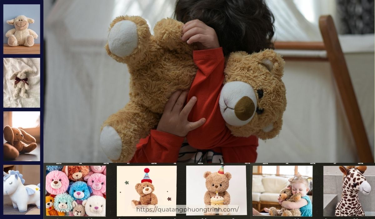 Quà tặng gấu bông dành tặng các bạn nhỏ ngày 1/6