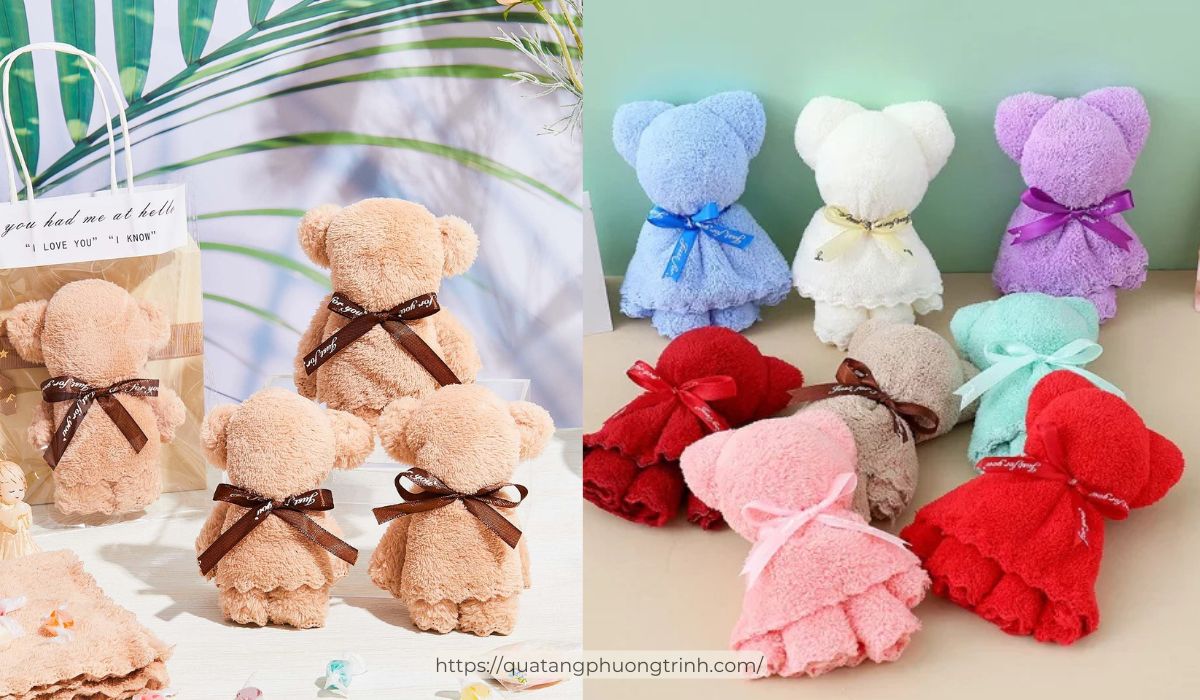 Set khăn tắm đặt thêu theo yêu cầu với chất liệu cao cấp, phù hợp với làn da con