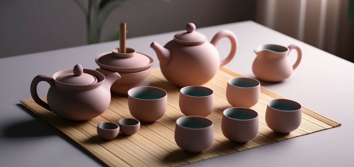 Bộ ấm chén gốm sứ Bát Tràng in logo Quà tặng Phương Trinh