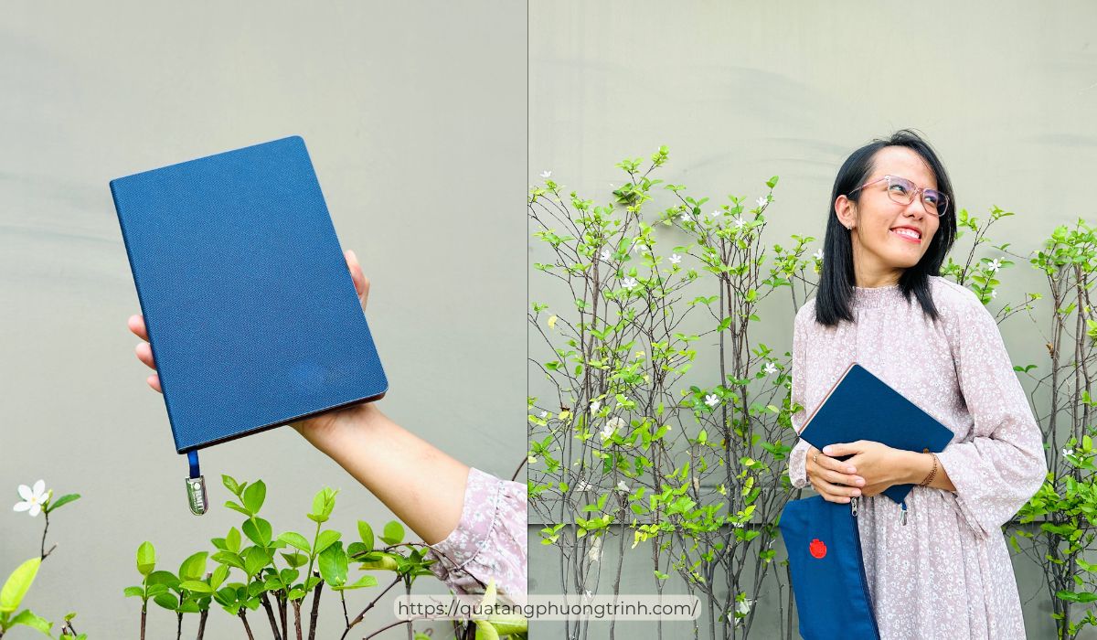 Sổ tay quà tặng chị gái nhân ngày 20/10 theo ba lớp giá trị thiết kế tại Quà tặng Phương Trinh