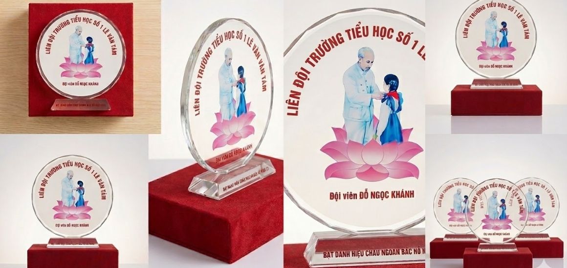 Kỷ niệm chương cho đại hội Cháu ngoan Bác Hồ