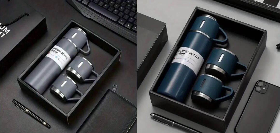 Chọn bình giữ nhiệt làm quà tặng đại hội