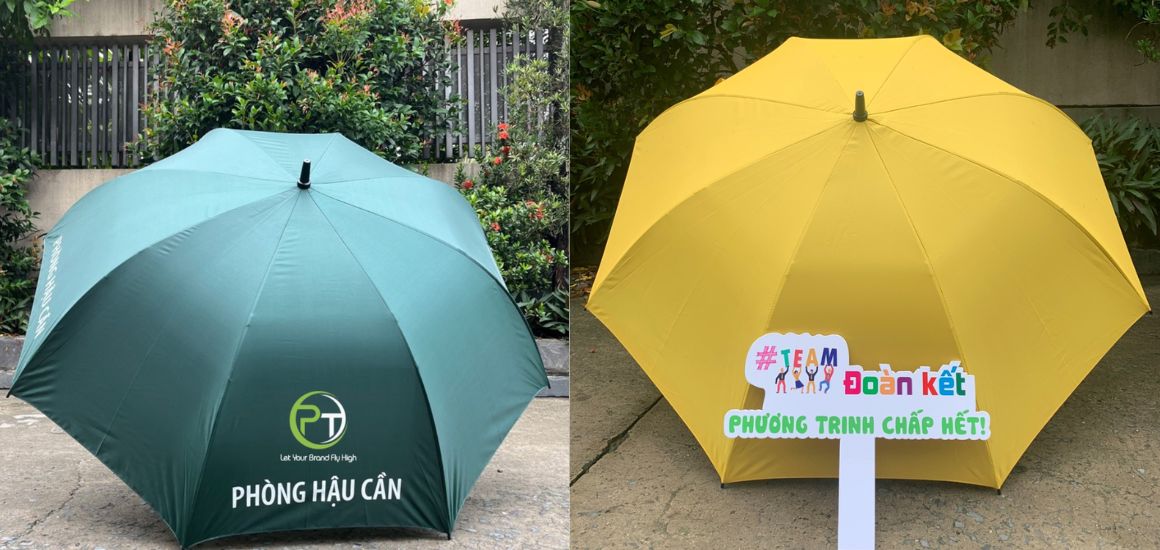 Ô dù quà tặng đại hội công đoàn