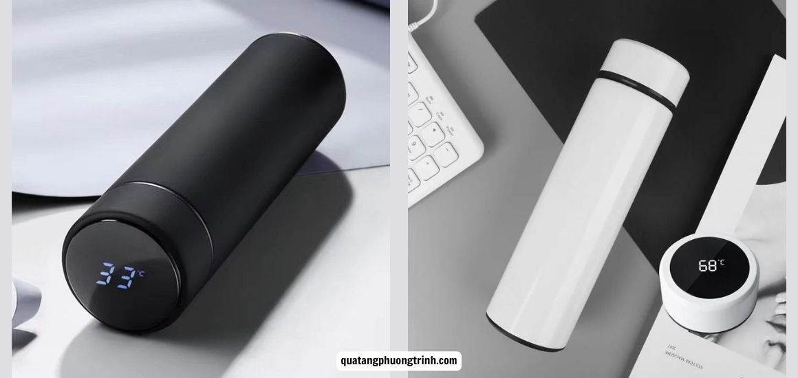 Bộ quà tặng bình giữ nhiệt inox in logo Hội Liên hiệp Thanh niên Việt Nam