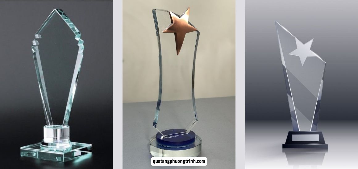 Mẫu kỷ niệm chương pha lê vinh danh thanh niên tiêu biểu Đại hội Hội LHTN