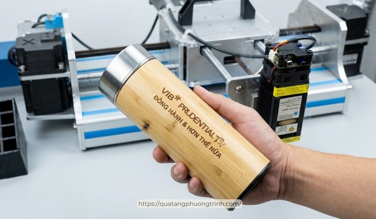 Kiểm tra thành phẩm sau khi máy khắc laser hoàn thành