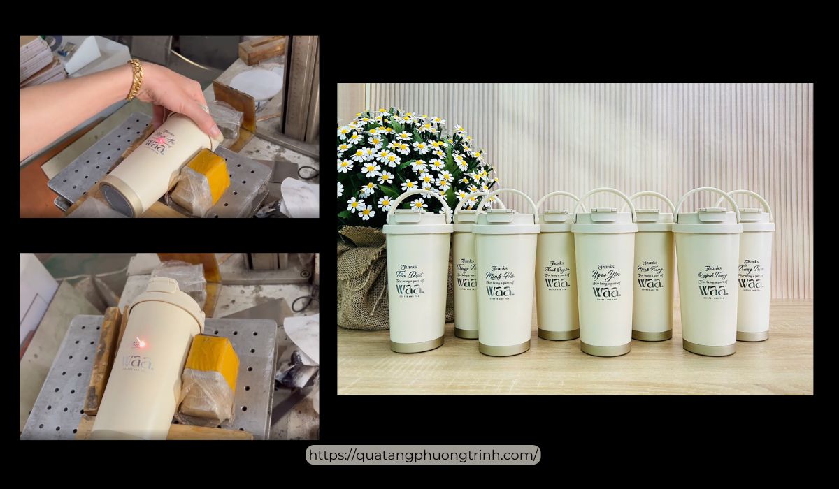 Từ quy trình đến thành phẩm của một chiếc Ly nhiệt khắc laser