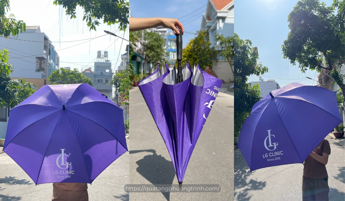 Dù cầm tay cán thẳng cao cấp của Thẩm mỹ viện LG Clinic