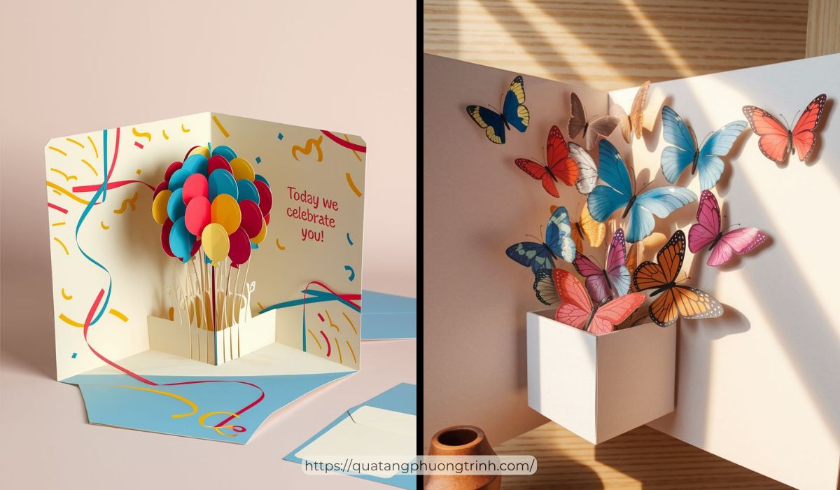 Thiệp mừng dạng pop-up - biến trải nghiệm của bé thêm sinh động