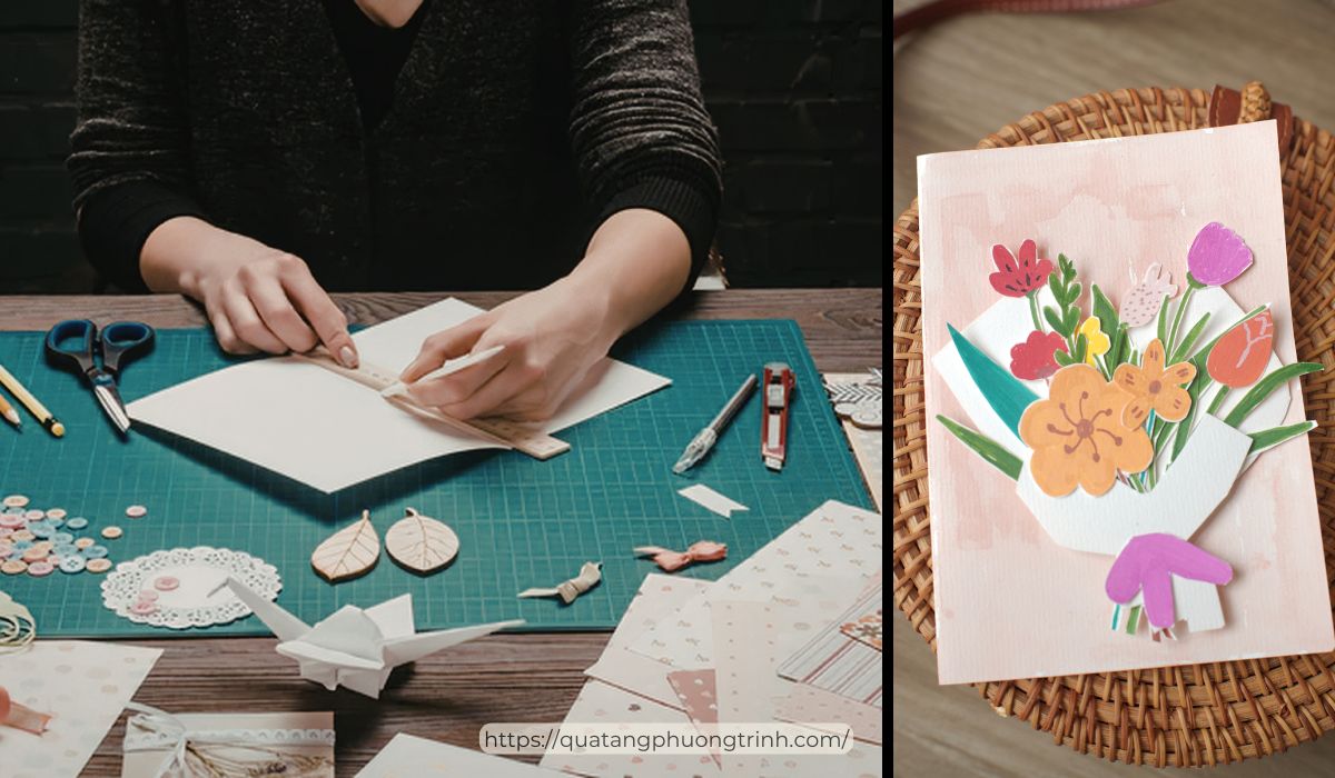 Mẫu thiệp mừng quốc tế Thiếu nhi handmade