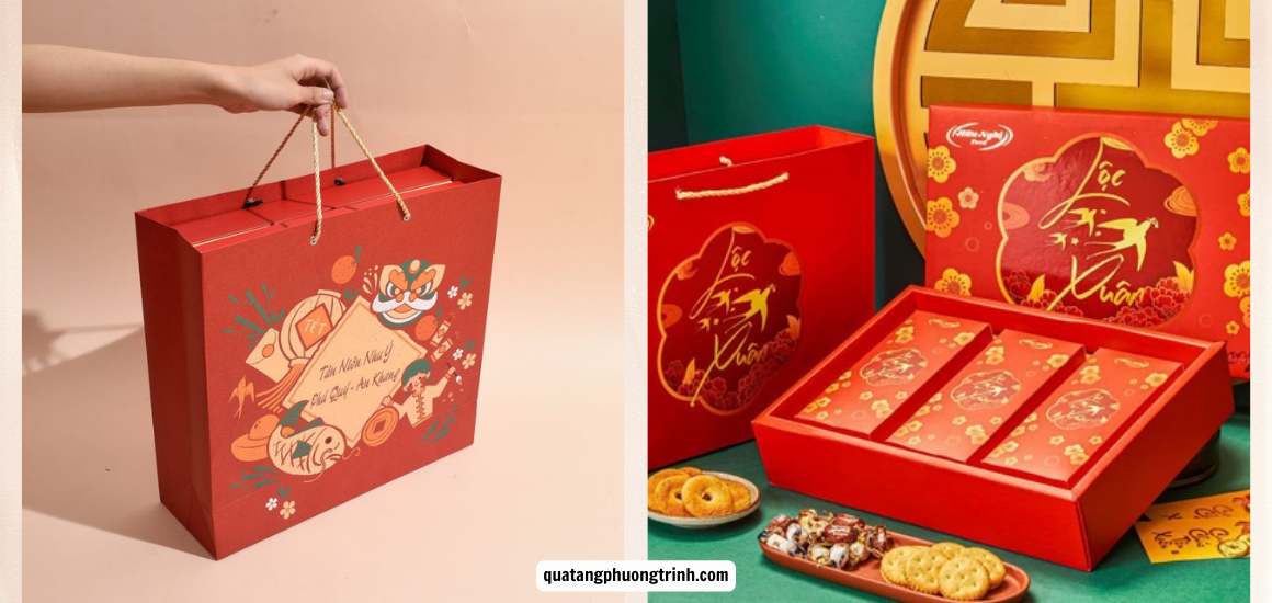 Lãnh đạo doanh nghiệp trao quà Tết cho nhân viên