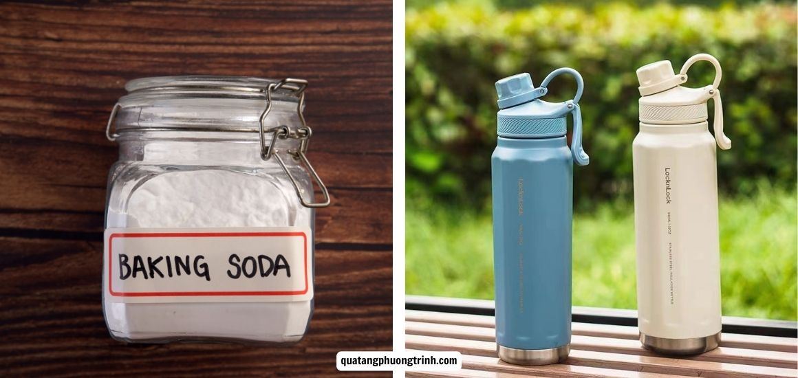 Cách vệ sinh bình giữ nhiệt mới mua bằng baking soda