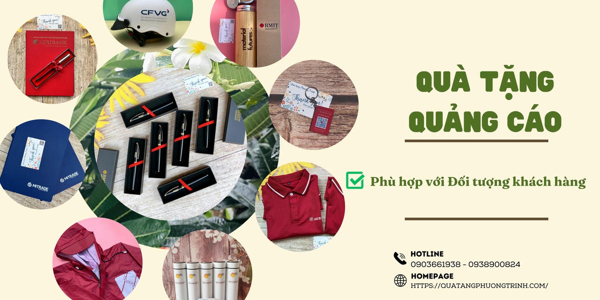 Những quà tặng quảng cáo phổ biến và được ưa chuộng nhất hiện nay