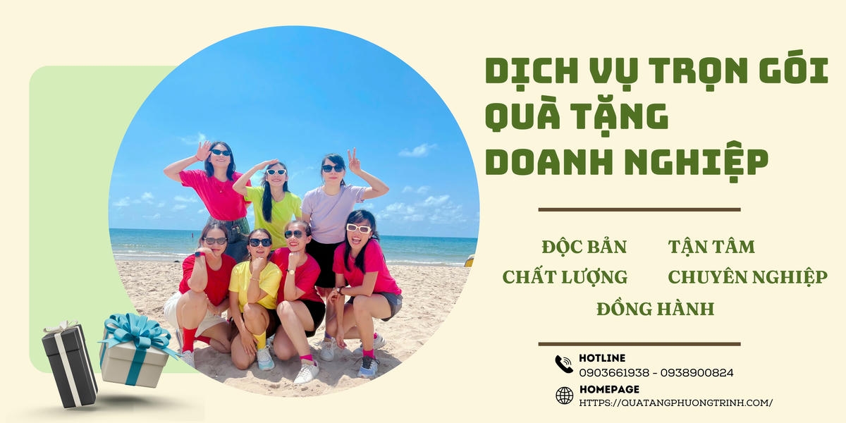 Dịch vụ trọn gói quà tặng doanh nghiệp tại công ty quà tặng doanh nghiệp Phương Trinh